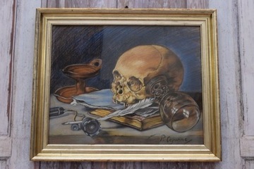 PAUL CEZANNE - Vanitas - Przemijanie - Macabre