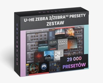 Presety do U-he Zebra 2, ZebraHZ | 29 000 presetów