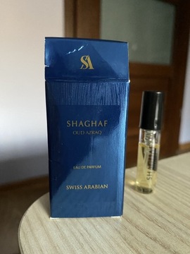 Swiss Arabian Shaghaf Oud Azraq edp 3 ml miniaturk