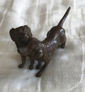 Miniaturowa Figurka psów