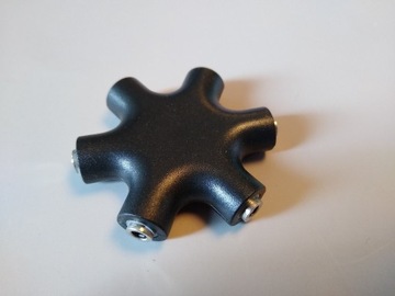 rozgałęźnik adapter na 5 par słuchawek Minijack