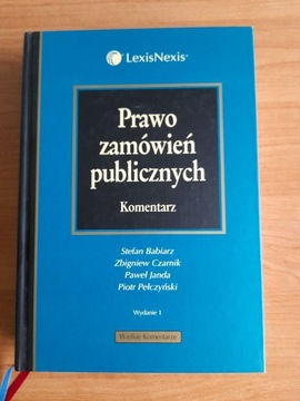 Książka prawo zamówień publicznych 