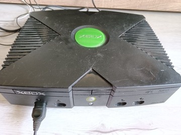 Konsola Xbox Classic SATA 120GB + okablowanie