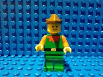 Lego forestman robin hood czerwony 