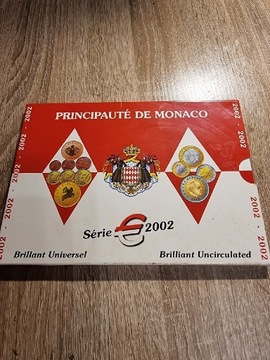 Orginale etui po monetach Monaco 2002 puste