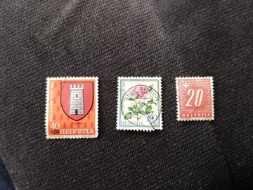 znaczki Szwajcaria