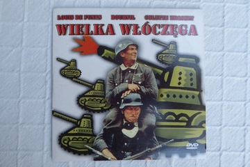 WIELKA WŁÓCZĘGA -Bourvil  Louis de Funes-kartonik