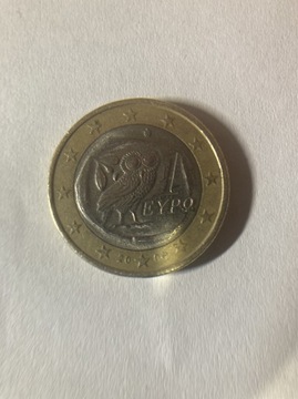 Moneta 1 euro SOWA
