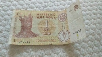 Leu Lei z Mołdawii Moldau pieniądze aktualne