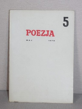 Miesięcznik Poezja 5 1970