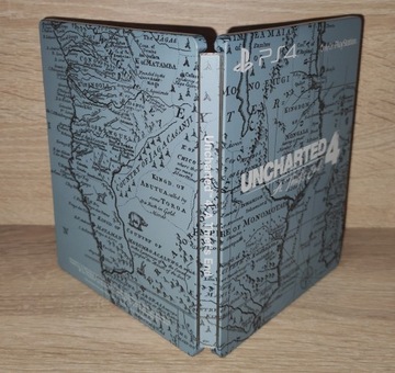 UNCHARTED 4 KRES ZŁODZIEJA EDYCJA STEELBOOK PS4