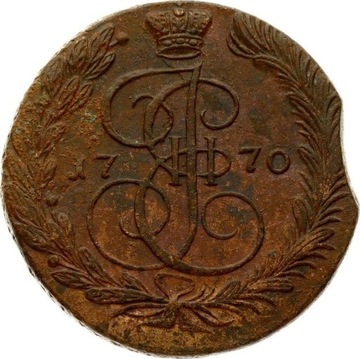 5 kopiejek 1770 EM Katarzyna II