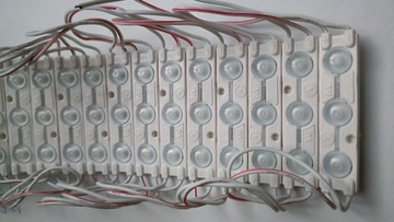 Moduł LED 3-diodowy MW-MLD 0,72 W ( lens)  biały