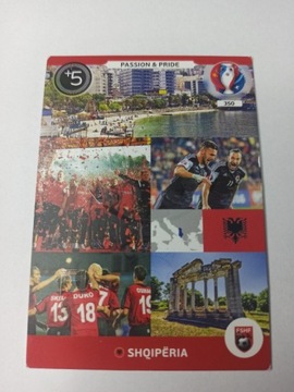 Passion & pride Shqipëria(Albania) card (limited)