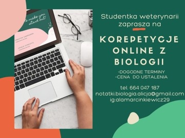 Korepetycje z biologii od studentki weterynarii