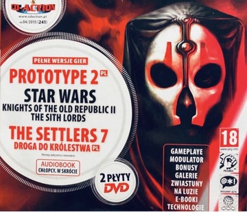 PC CD-Action 2x DVD nr 241: Prototype 2, Star Wars