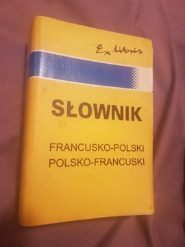 słownik polsko francuski exlibris + idiomy ang