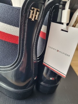 Kalosze botki sztybety Tommy Hilfiger 38