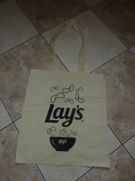 Extra eco torba siatka zakupowa logowana LAY`S LAYS