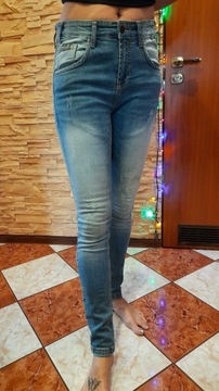 Jeansy CROPP Skinny Fit 