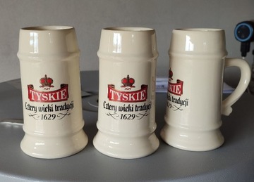 Kolekcjonerski Kufel Do Piwa Tyskie 0,5 L Ceramika