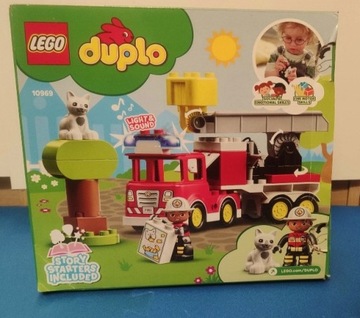 Lego Duplo wóz strażacki 10969