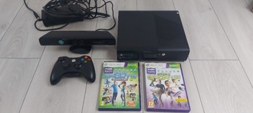 KONSOLA XBOX 360 PAD KINECT GRY DYSK HDD