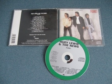 Huey Lewis and The News-Fore!   grey face !!!!