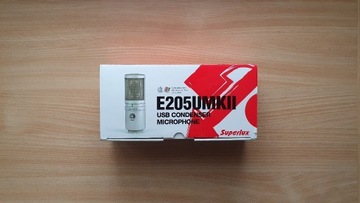 Mikrofon pojemnościowy Superlux E205U MK II Czarny