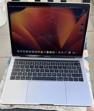 MacBook Pro 13 touch bar 2017 8GB 512GB i5 A1706