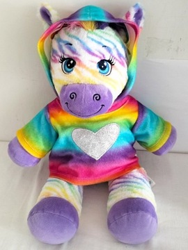 Build a Bear Maskotka Zebra Rainbow