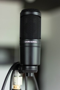 AT2020 Mikrofon kompletny zestaw do nagrywania