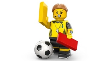 LEGO Minifigures 71037 Seria 24 Sędzia Piłkarski