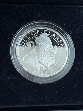 The Royal Tudor Beasts: The Bull of Clarence 1oz