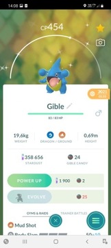 Shiny Gible Trade Pokemon Go