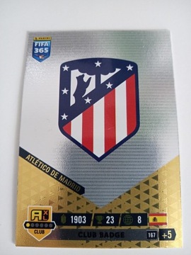 Adrenalyn 2023 Fifa 365 Club Badge Atletico 167