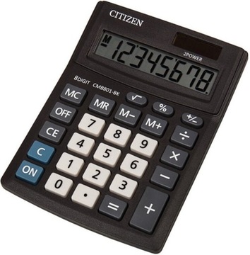 Kalkulator biurowy CITIZEN CMB801-BK - NOWY