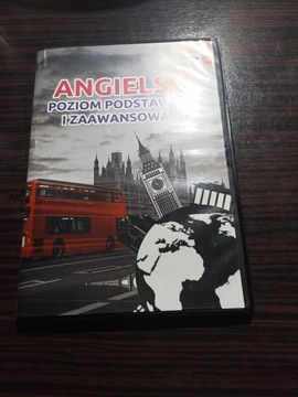 Angielski poziom podstawowy i zaawansowany DVD MP 