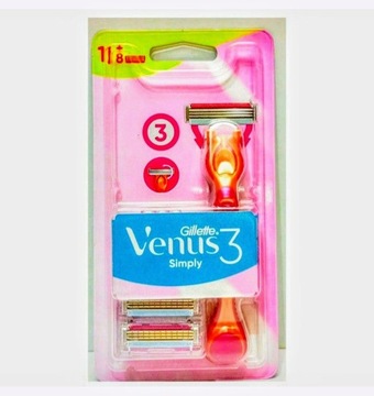 Gillette Venus 3 maszynka do golenia 8 wkładów