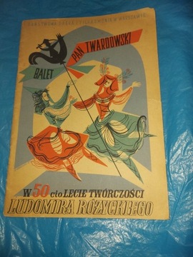 Program Balet Pan Twardowski 1951