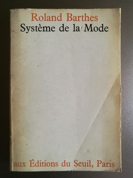 Roland Barthes - Systeme de la Mode