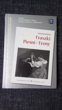 KOCHANOWSKI - FRASZKI-PIEŚNI-TRENY  z oprac. i aud