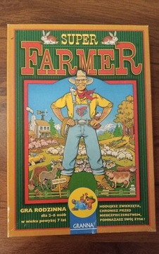 Super Farmer Granna wydanie klasyczne, stare