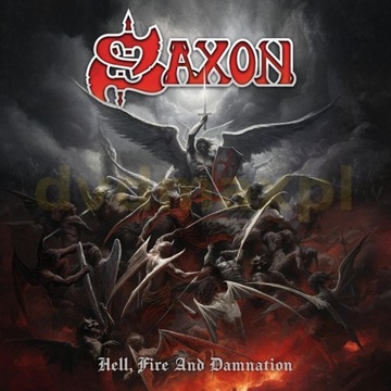 Saxon Hell Fire and Damnation RED winyl