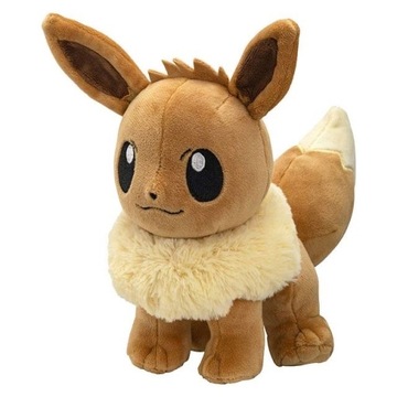 Mięciutkie pluszaki pokemon Eevee +naklejka gratis