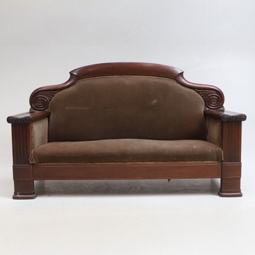 *Piękna sofa salonowa XIXw., antyk*