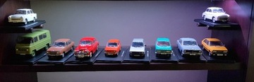 Samochody PRL kolekcja hachette 1:24 fiat126p żuk 