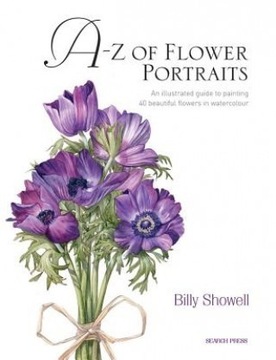 A-Z of Flower Portraits B Showell  Akwarele Art