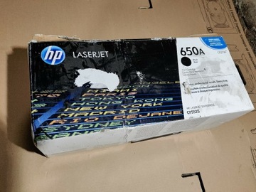 Toner Oryginalny HP 650A CE270A Czarny