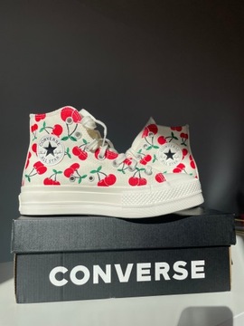 Trampki Converse wisienki cherry 38